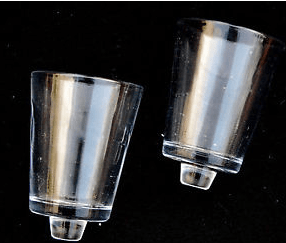 Glass Candle Receptacles